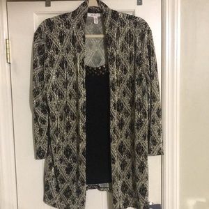 JM Collection 2 Piece Blouse.  JP